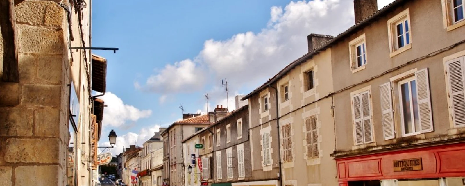 Vue de Valence-en-Poitou, Vienne