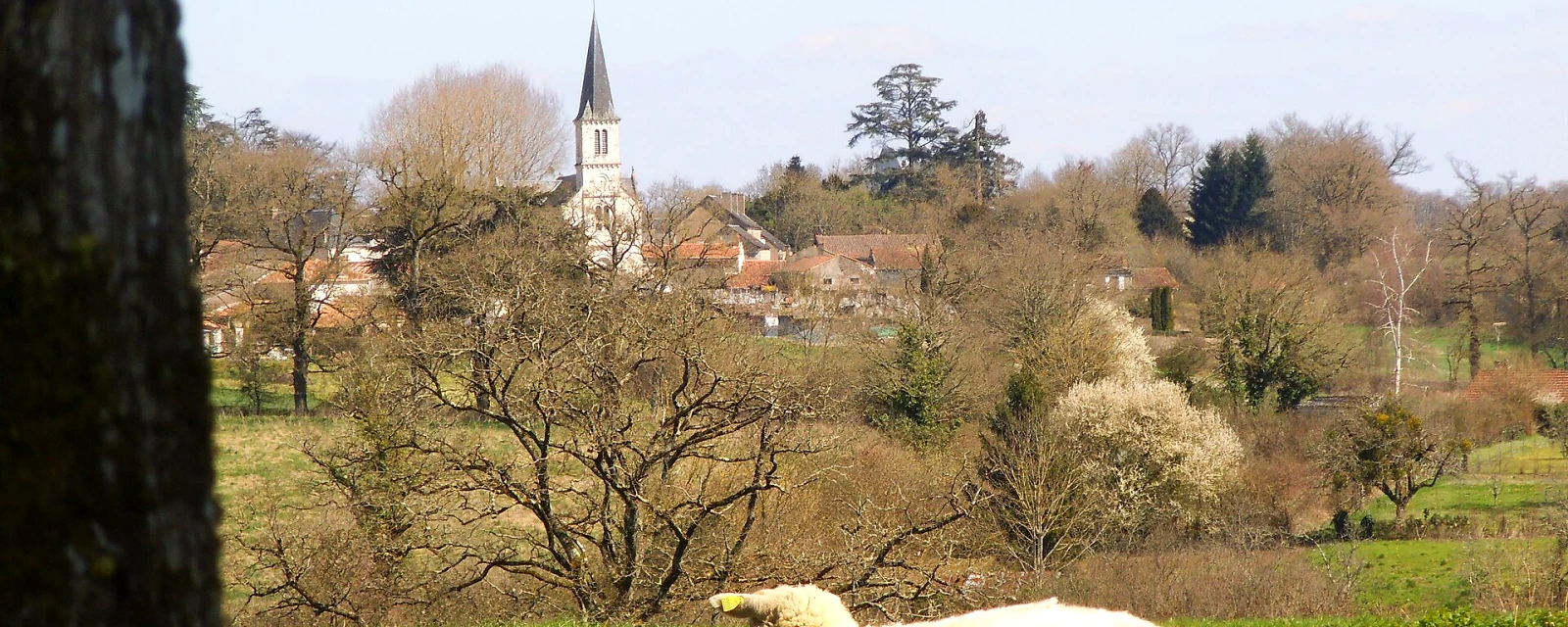 Vue de Luchapt, Vienne