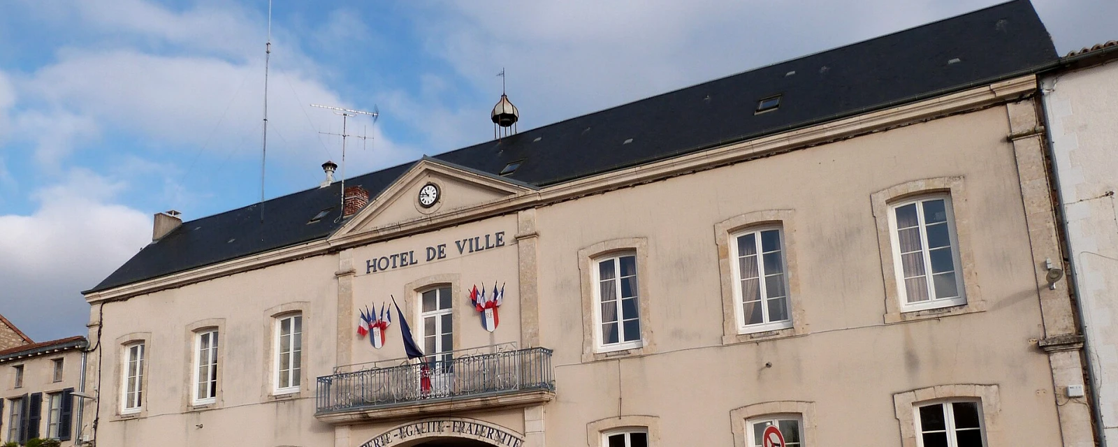 Vue de Lussac-les-Châteaux, Vienne