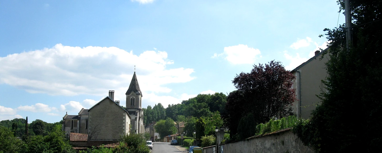 Vue de Mouterre-sur-Blourde, Vienne