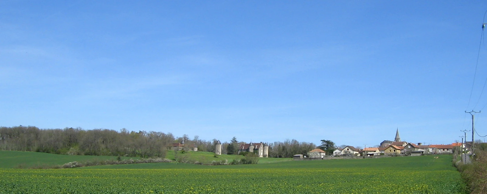 Vue de Persac, Vienne