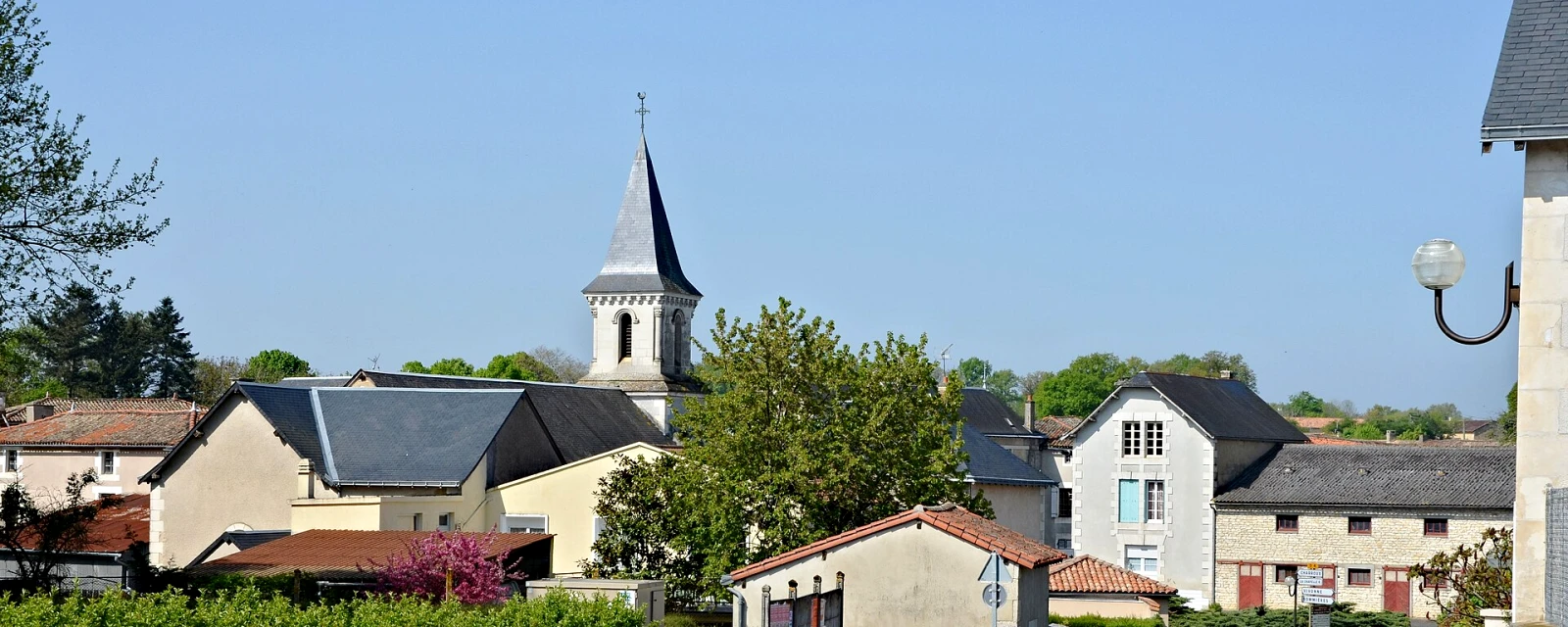 Vue de Saint-Romain, Vienne