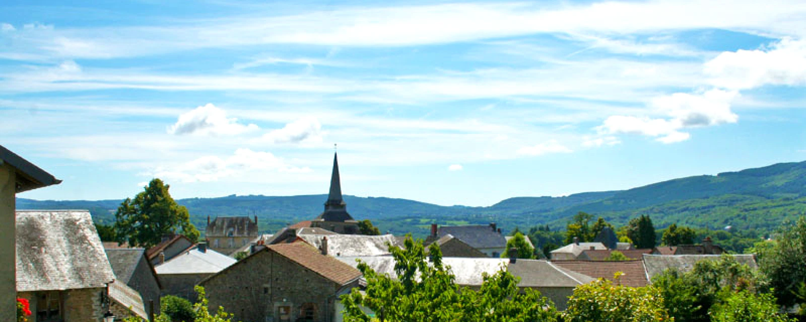 Vue de Bersac-sur-Rivalier, Haute-Vienne