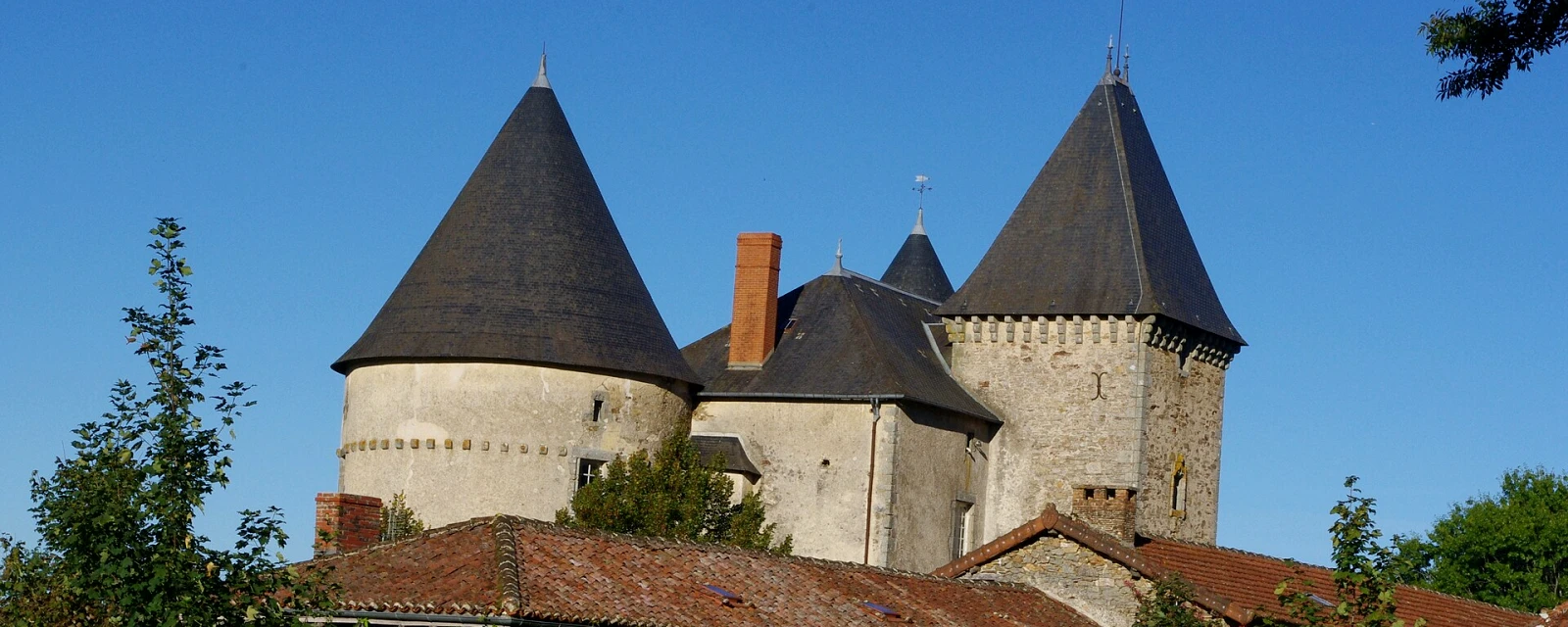 Vue de Champagnac-la-Rivière, Haute-Vienne