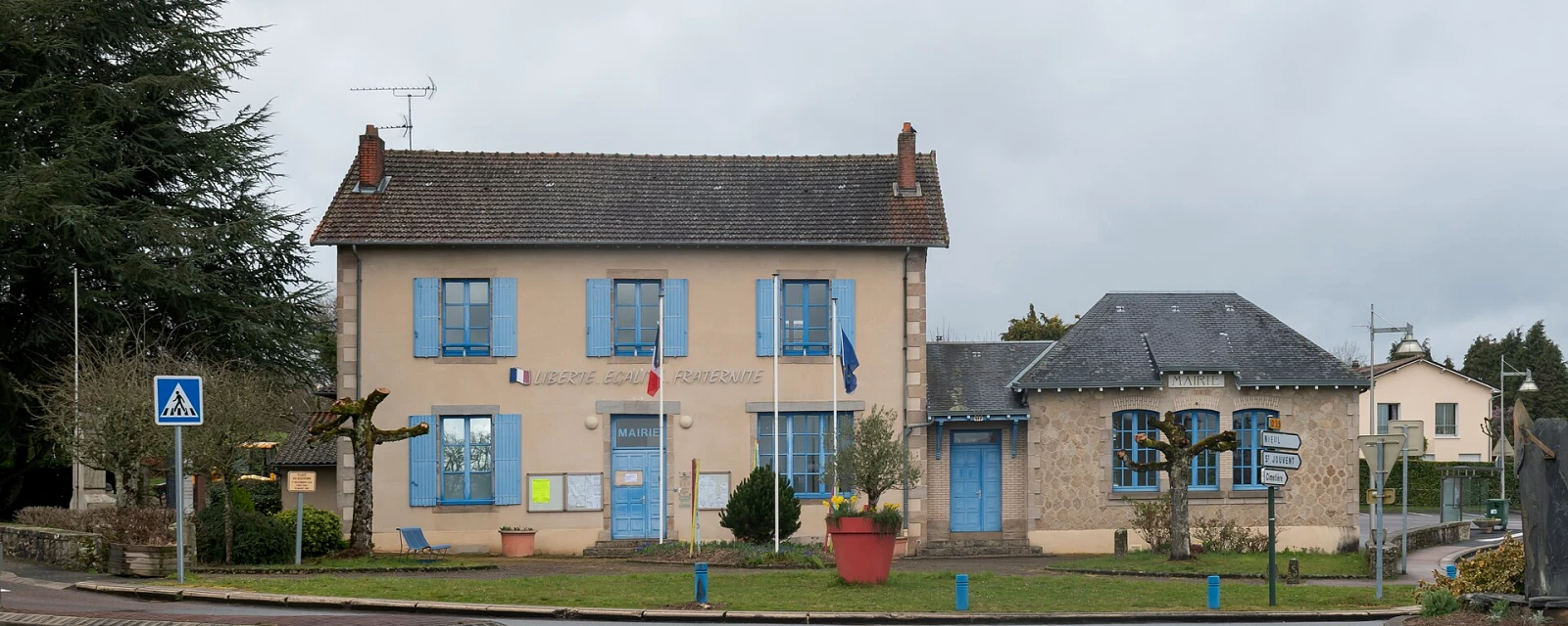 Vue de Chaptelat, Haute-Vienne