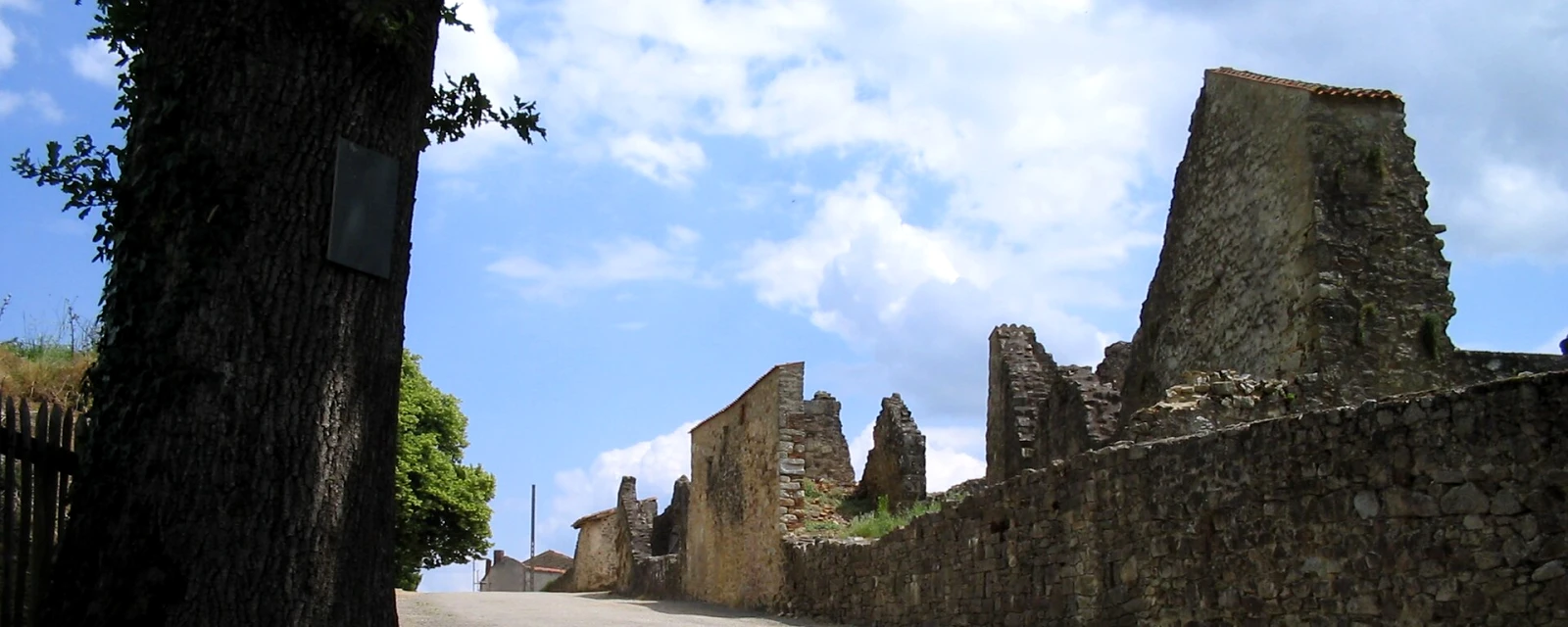 Vue de Oradour-sur-Glane, Haute-Vienne