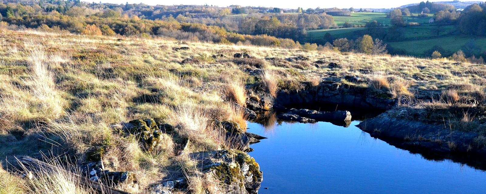 Vue de La Roche-l'Abeille, Haute-Vienne