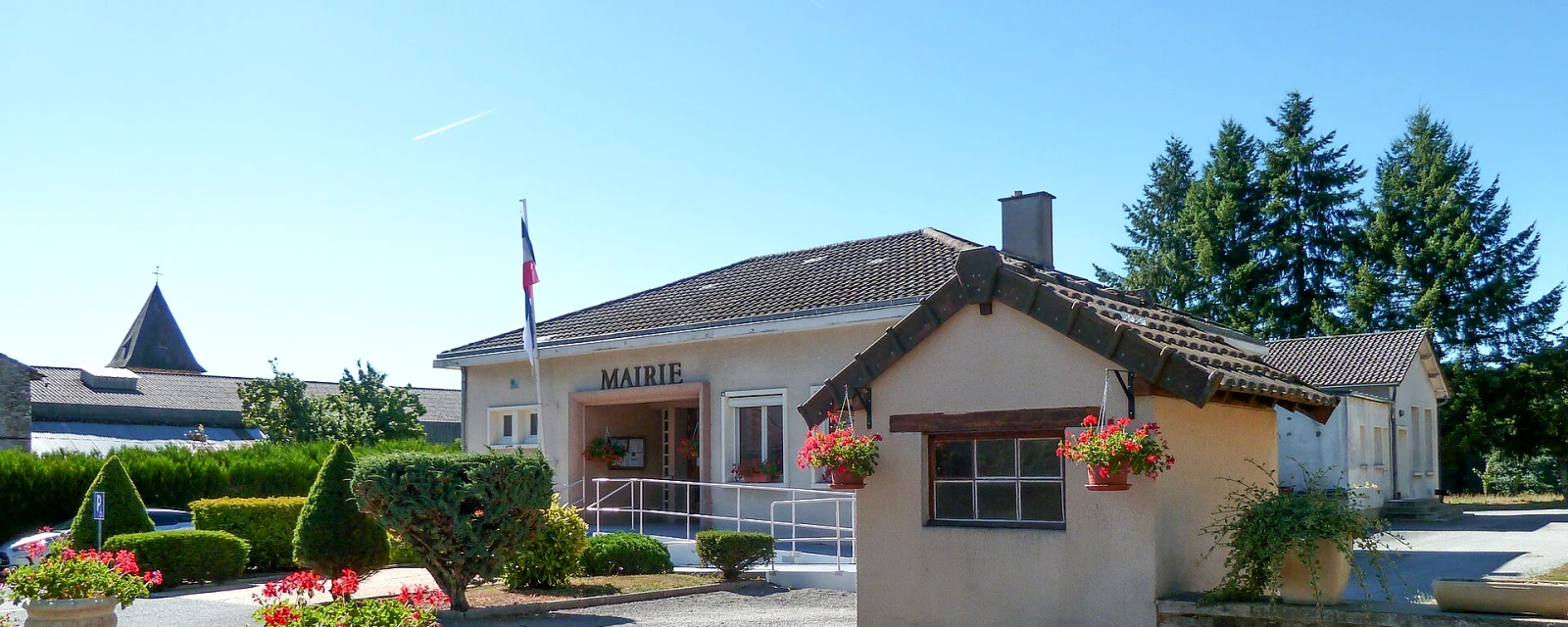 Vue de Saint-Amand-Magnazeix, Haute-Vienne