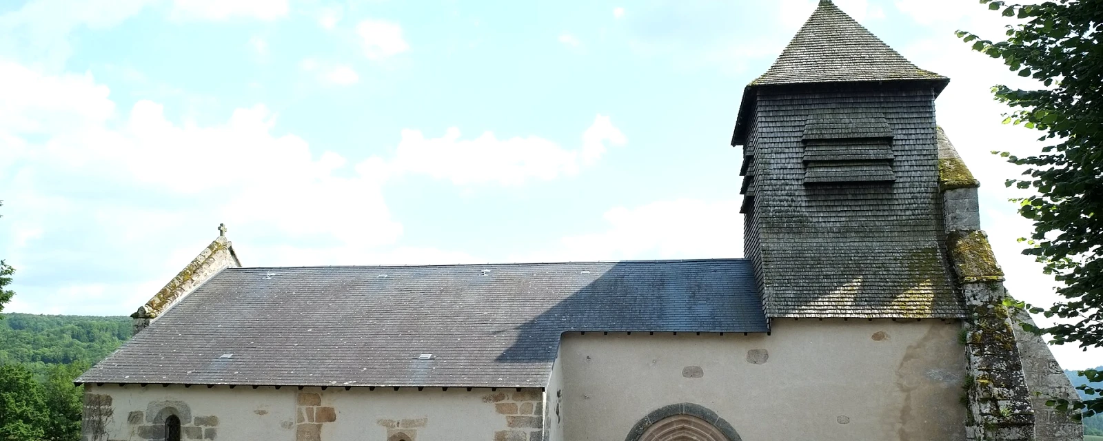 Vue de Saint-Julien-le-Petit, Haute-Vienne