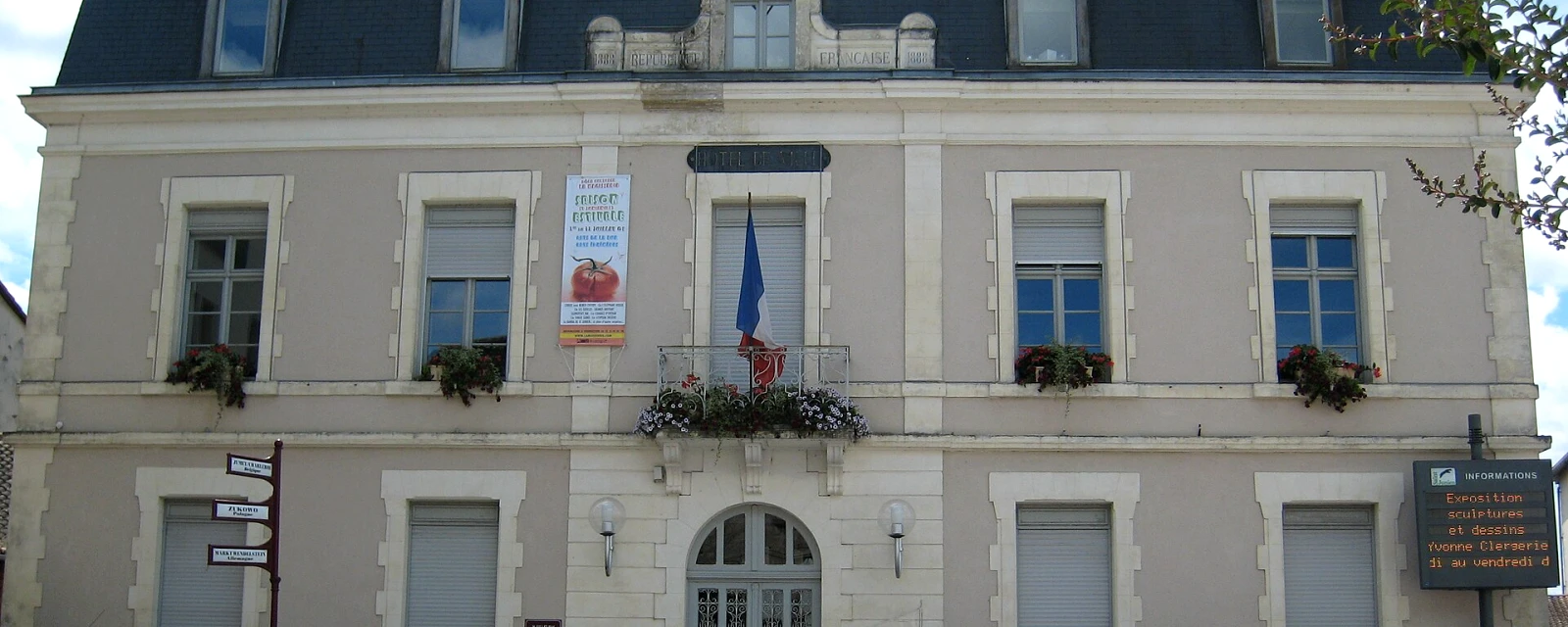 Vue de Saint-Junien, Haute-Vienne