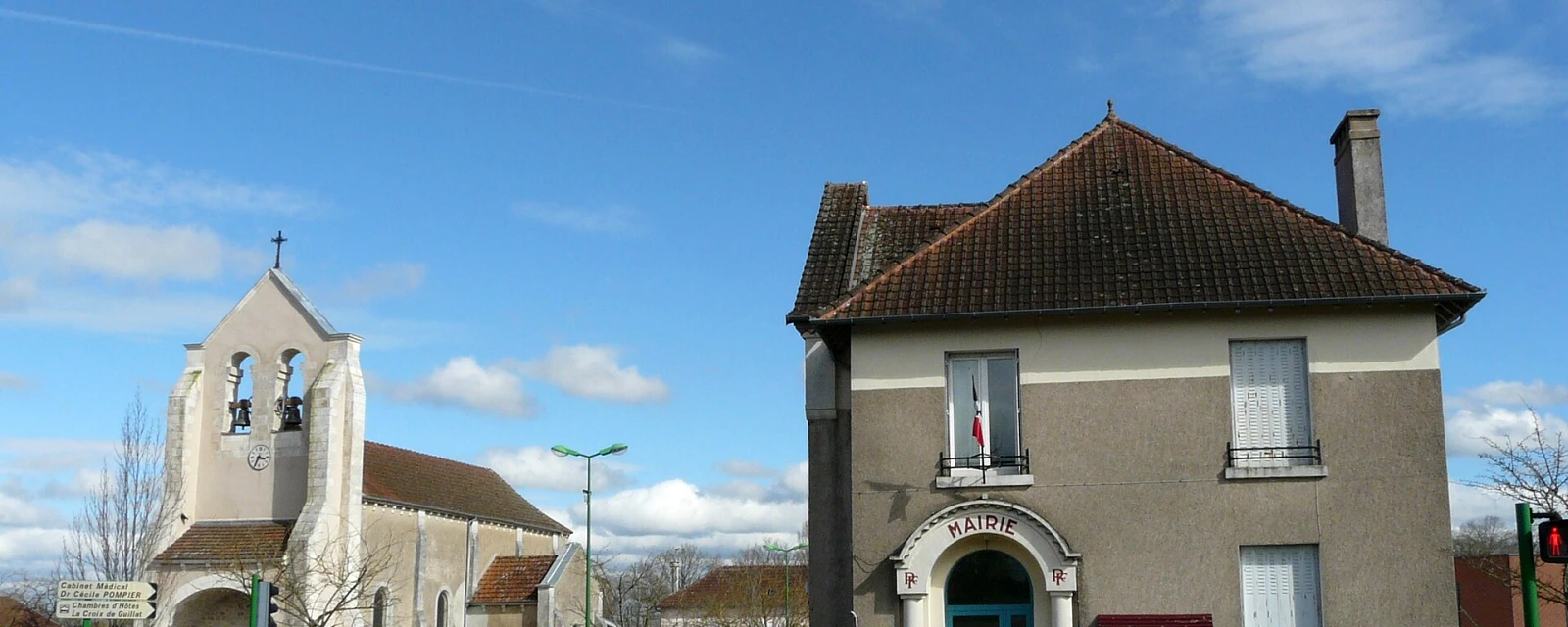 Vue de Saint-Maurice-les-Brousses, Haute-Vienne