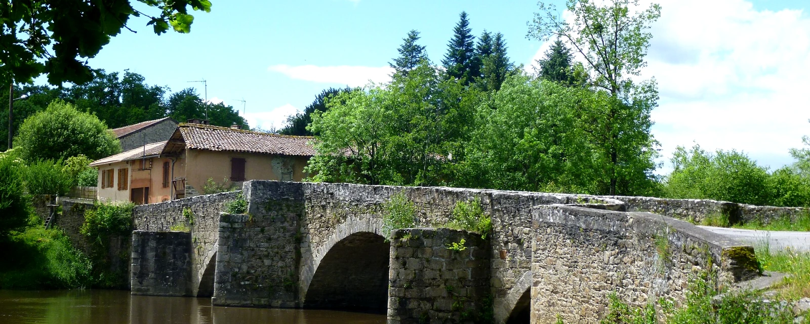 Vue de Saint-Ouen-sur-Gartempe, Haute-Vienne
