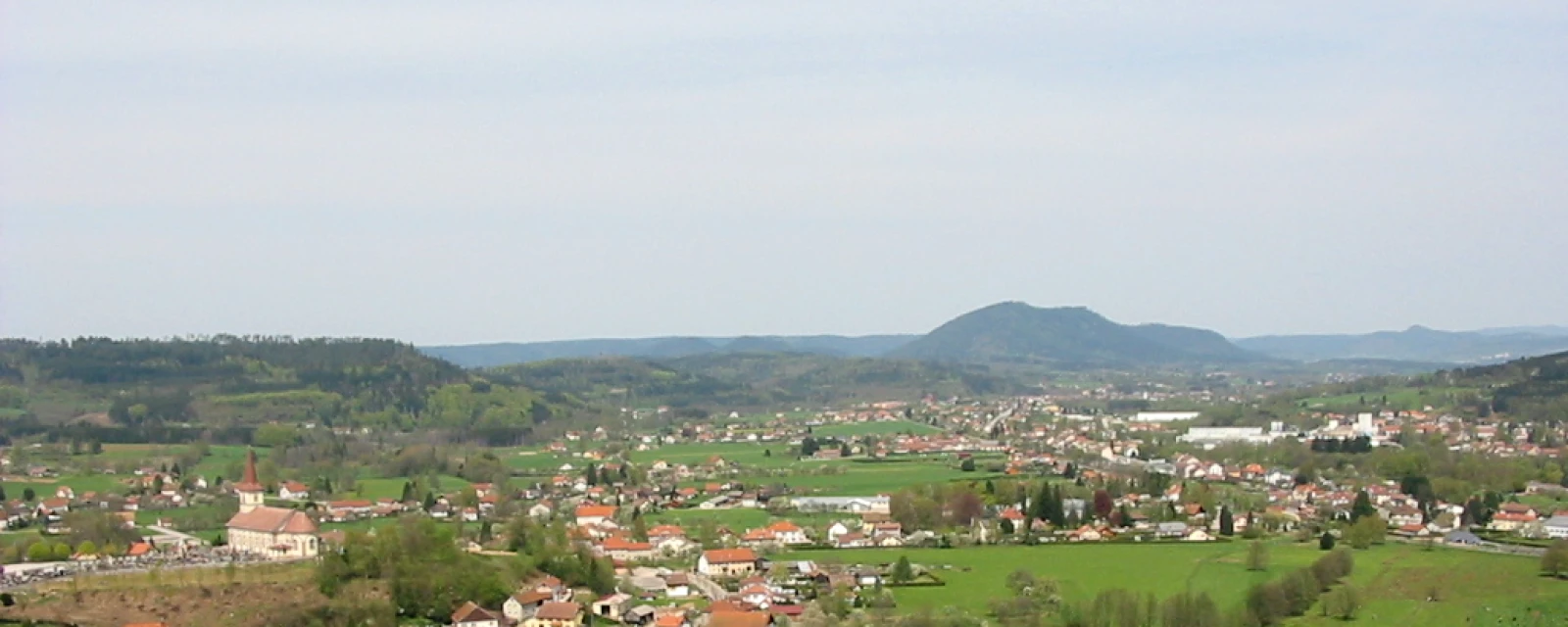 Vue de Anould, Vosges