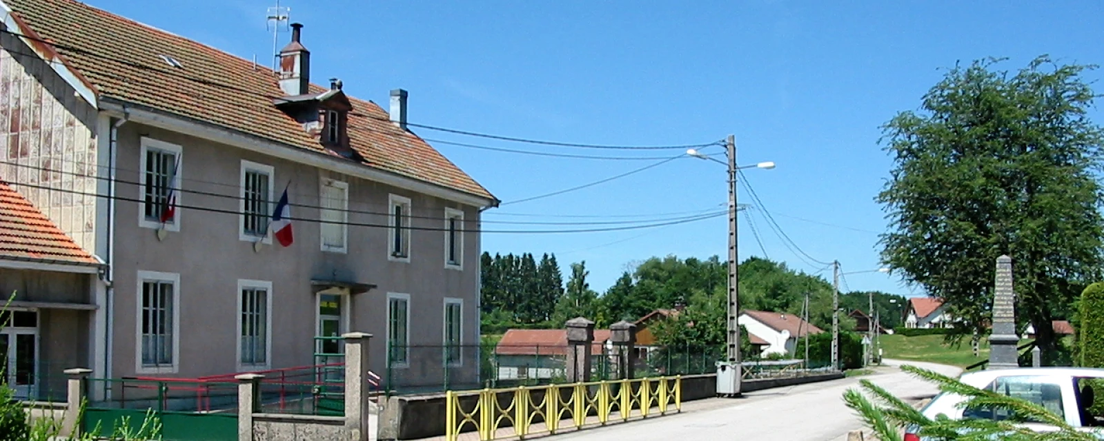 Vue de Arrentès-de-Corcieux, Vosges