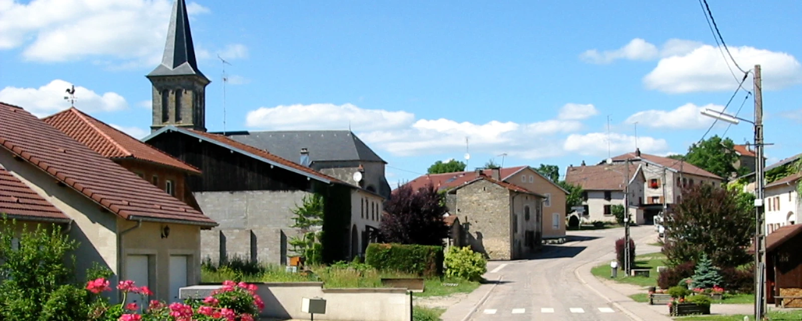 Vue de Badménil-aux-Bois, Vosges