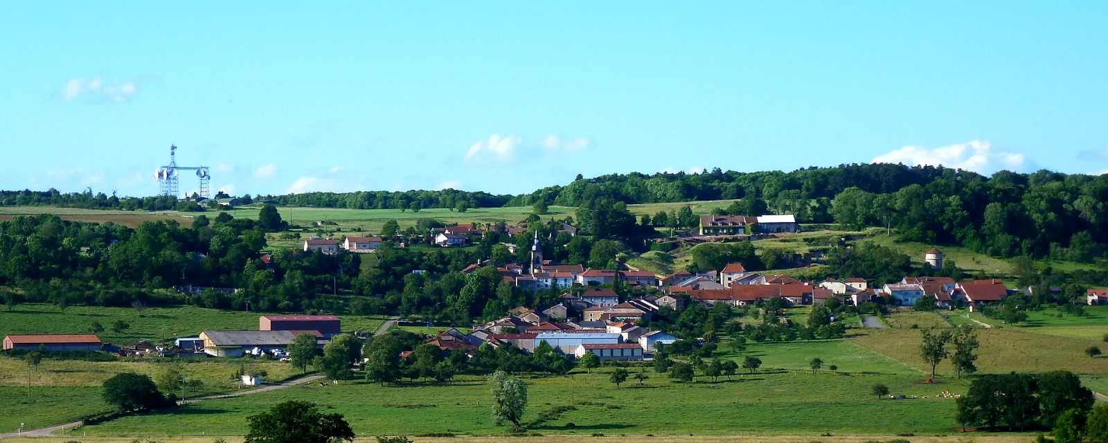Vue de Beaufremont, Vosges