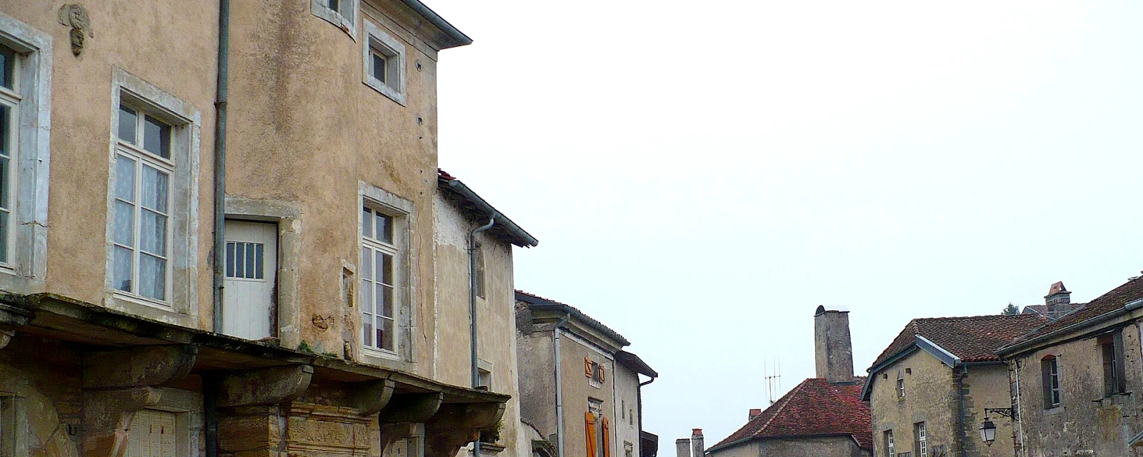 Vue de Châtillon-sur-Saône, Vosges
