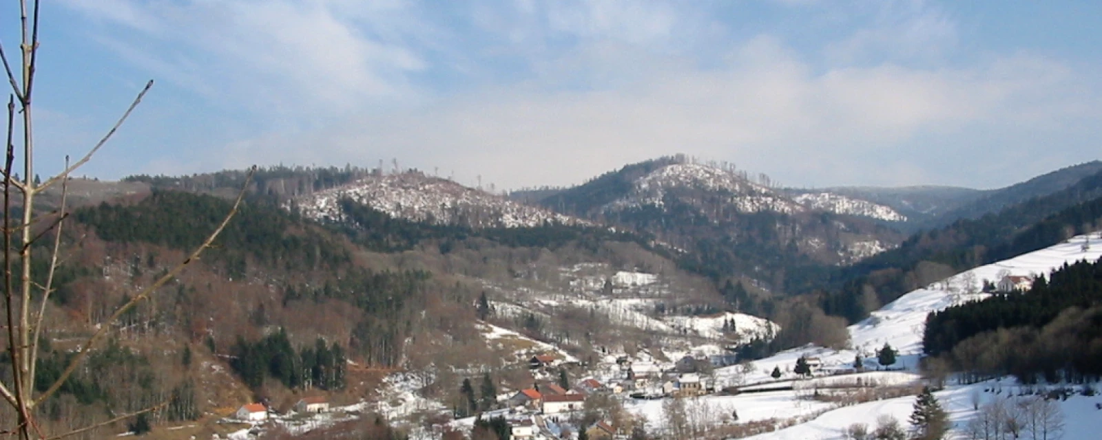 Vue de La Croix-aux-Mines, Vosges