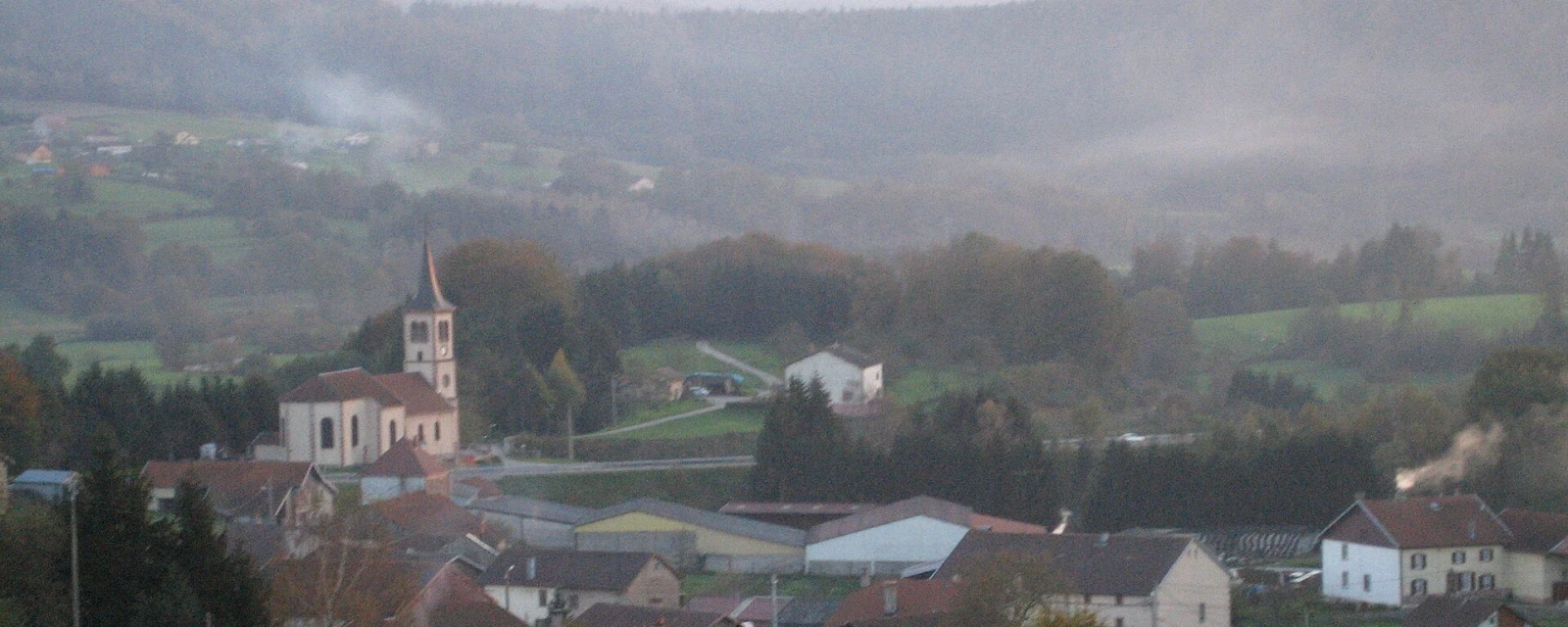 Vue de Deycimont, Vosges