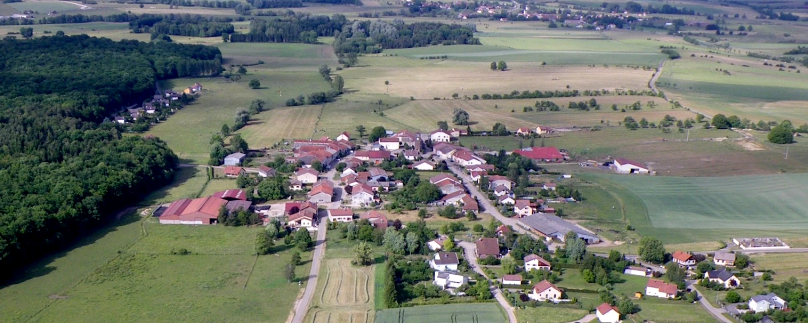 Vue de Dignonville, Vosges