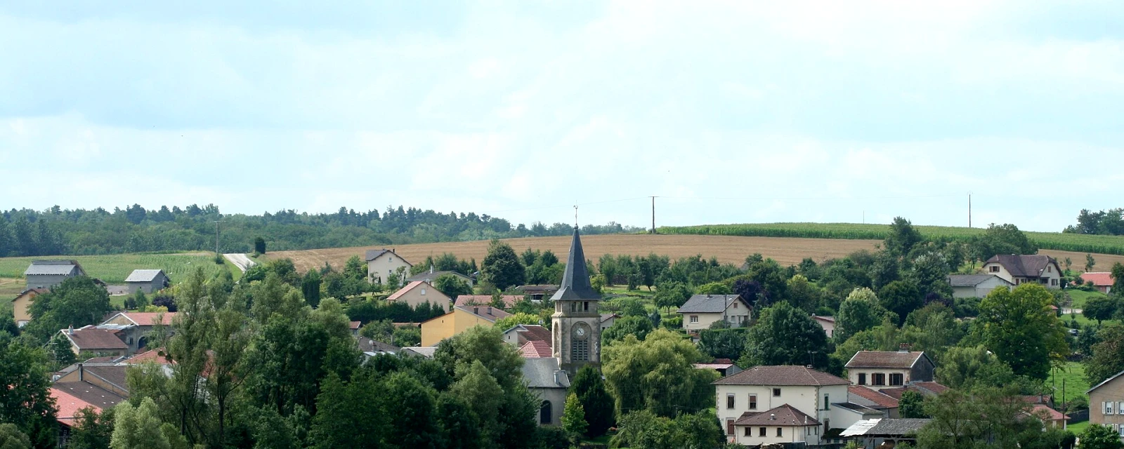Vue de Doncières, Vosges