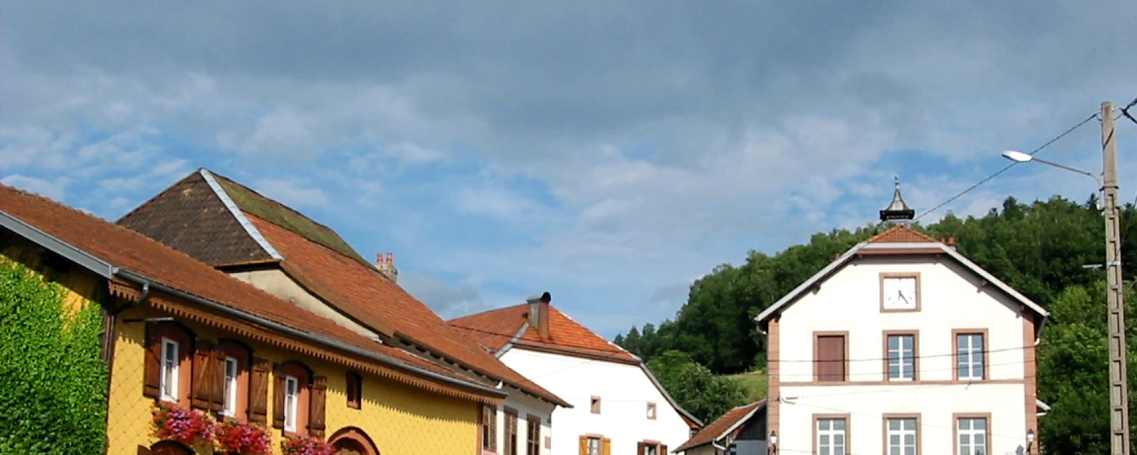 Vue de Gemaingoutte, Vosges
