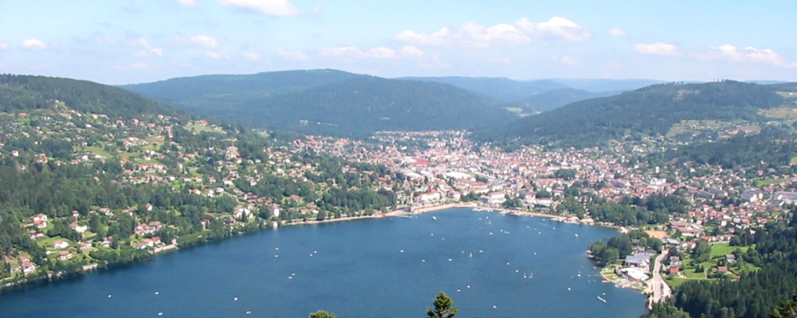 Vue de Gérardmer, Vosges
