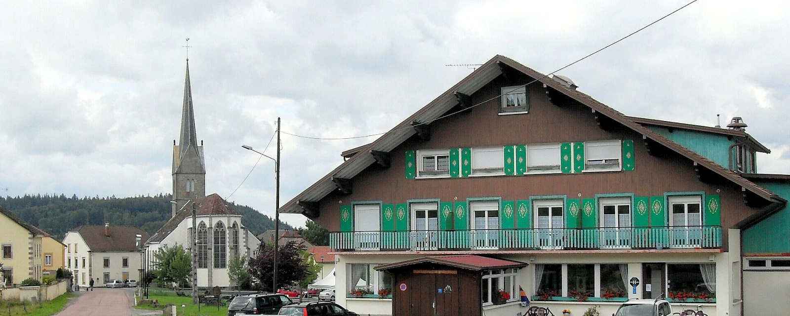 Vue de Girmont-Val-d'Ajol, Vosges