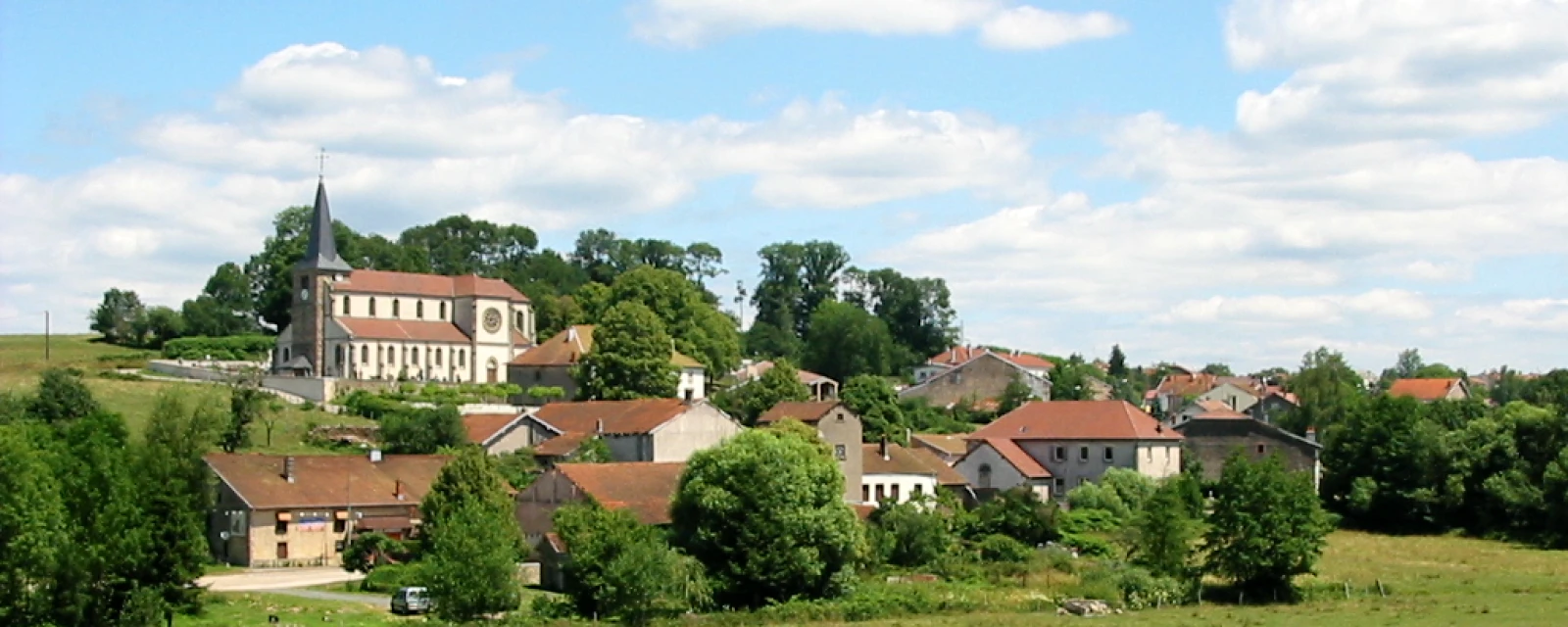 Vue de Grandvillers, Vosges