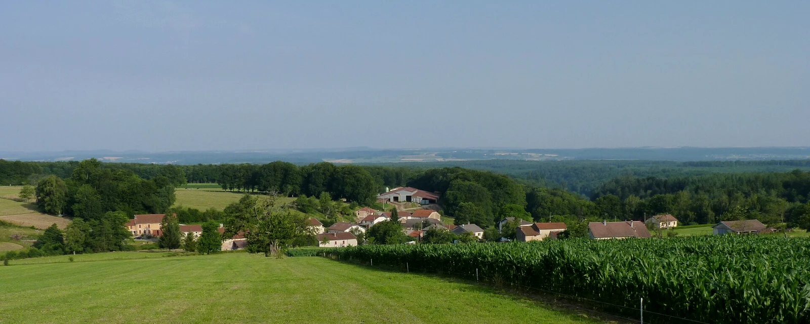 Vue de Hennezel, Vosges