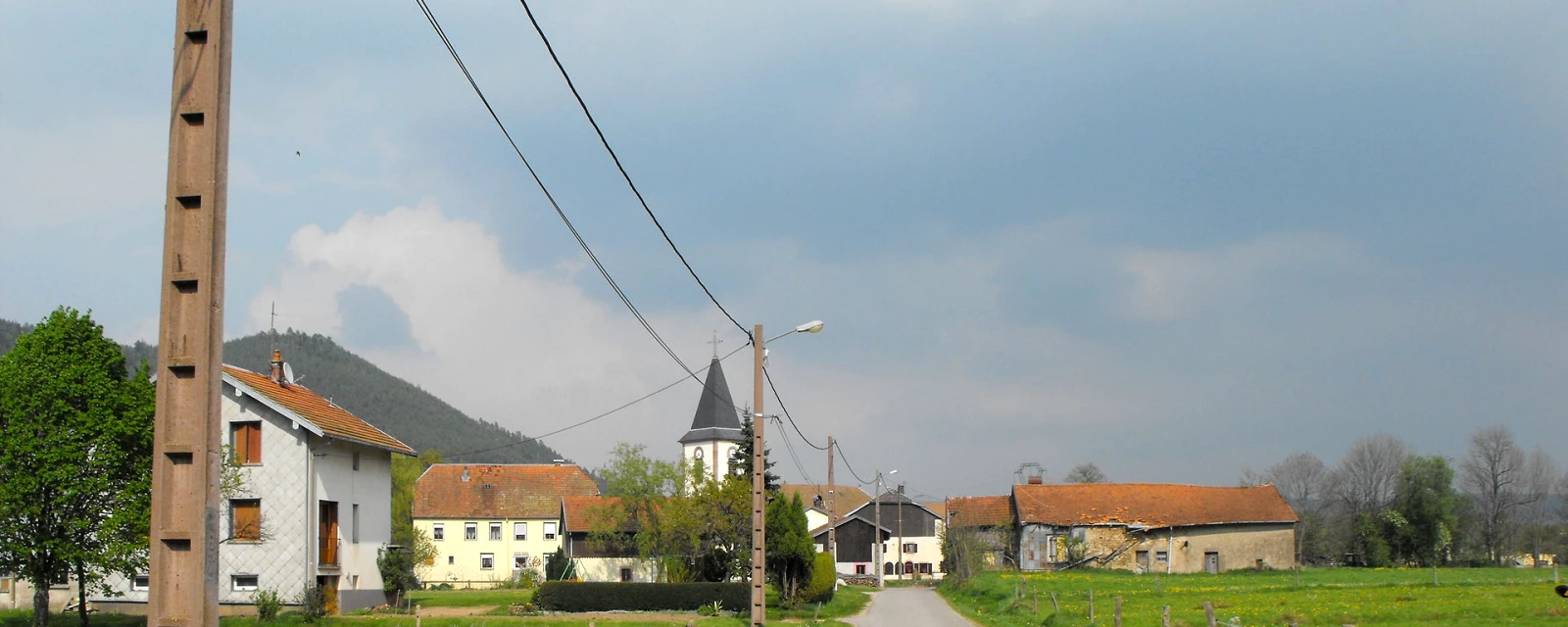 Vue de La Houssière, Vosges