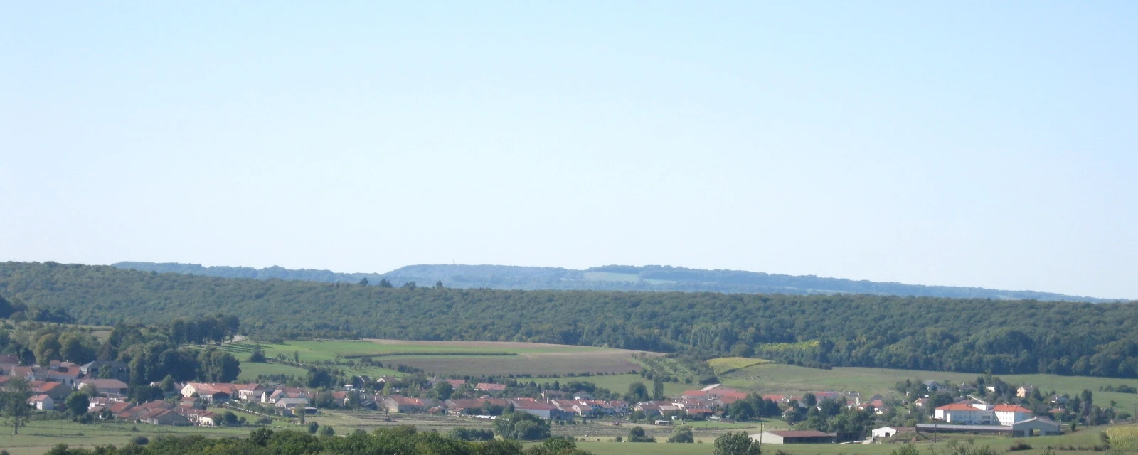 Vue de Mandres-sur-Vair, Vosges