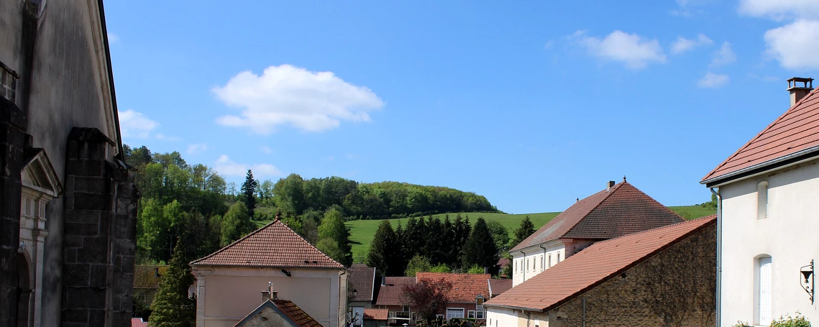 Vue de Midrevaux, Vosges