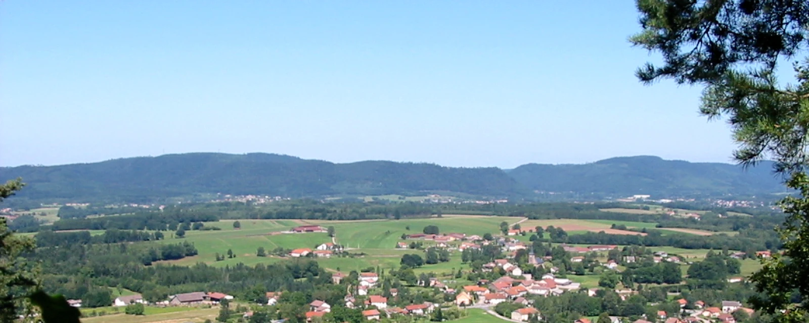 Vue de Nompatelize, Vosges
