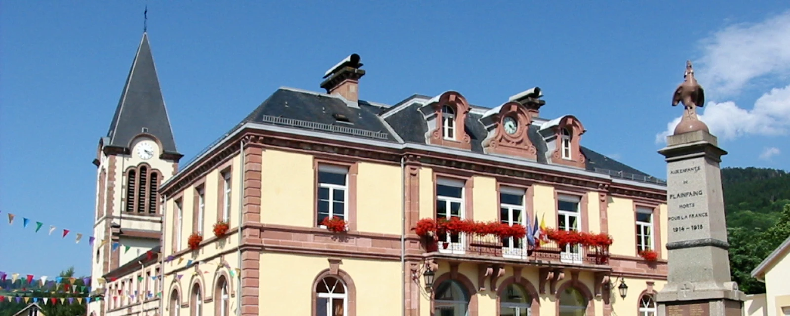 Vue de Plainfaing, Vosges