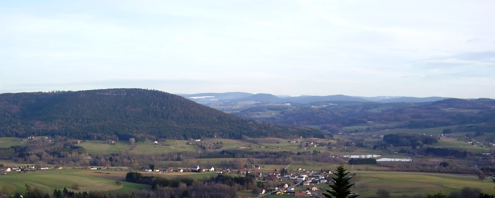Vue de Les Poulières, Vosges