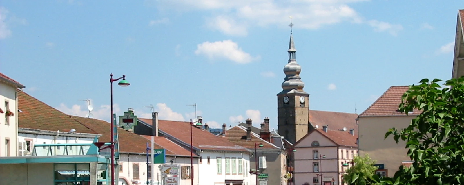 Vue de Provenchères-et-Colroy, Vosges