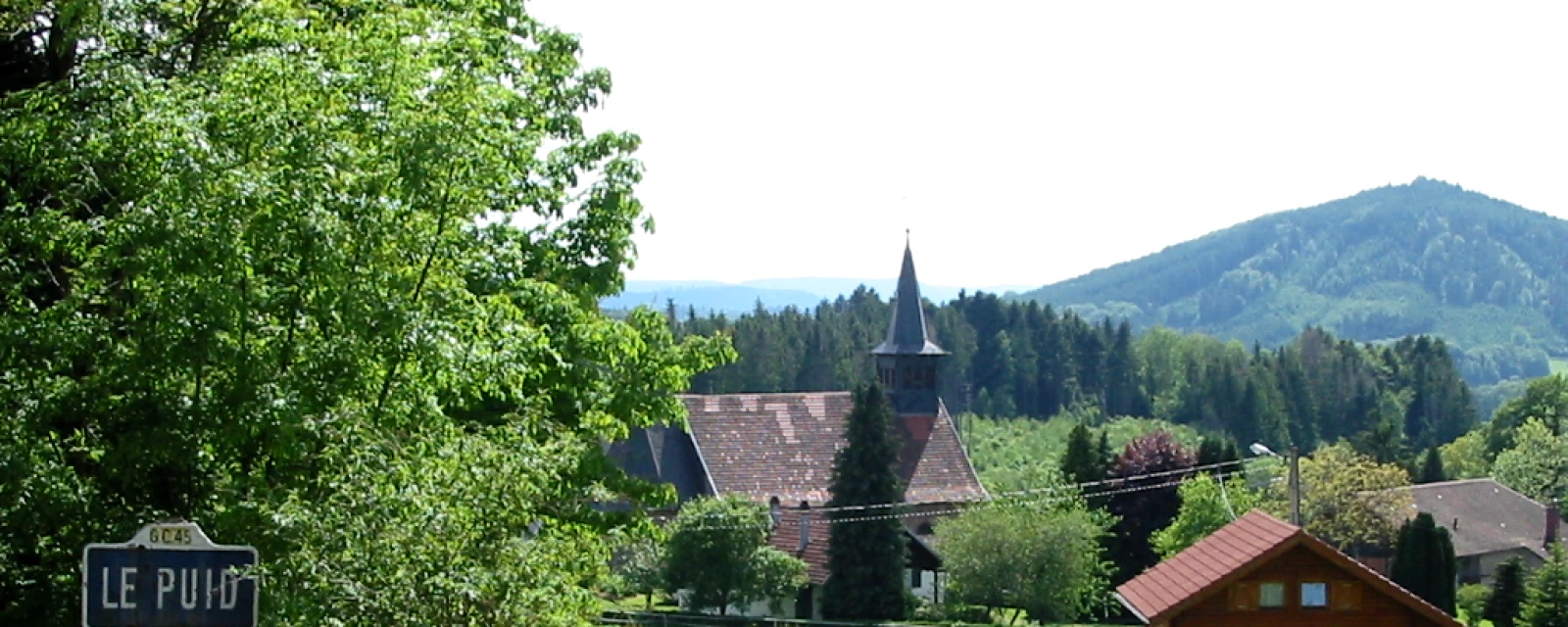 Vue de Le Puid, Vosges