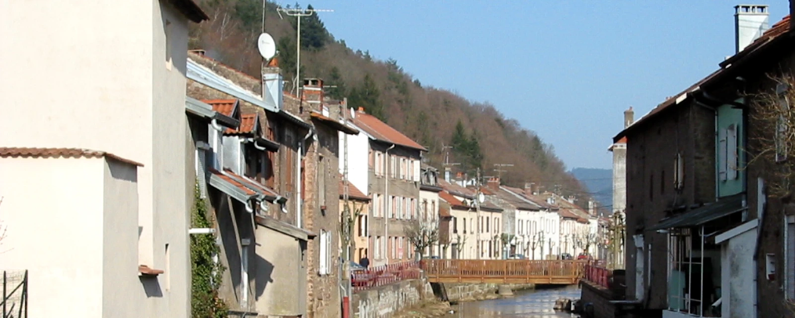 Vue de Raon-l'Étape, Vosges