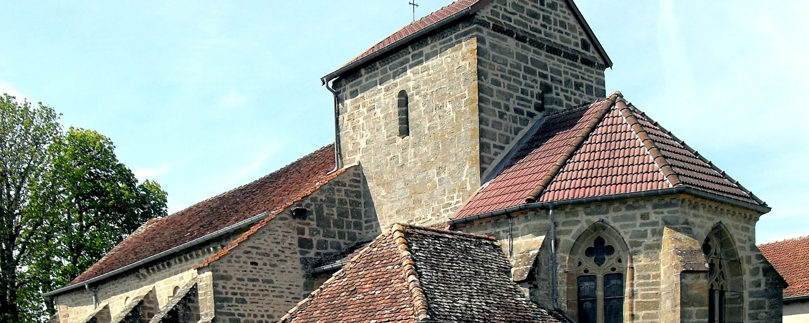 Vue de Rozières-sur-Mouzon, Vosges