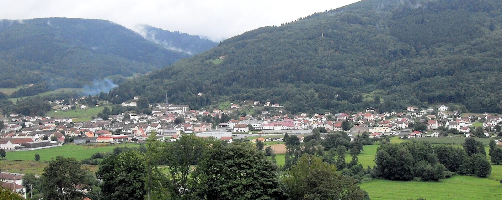 Vue de Rupt-sur-Moselle, Vosges