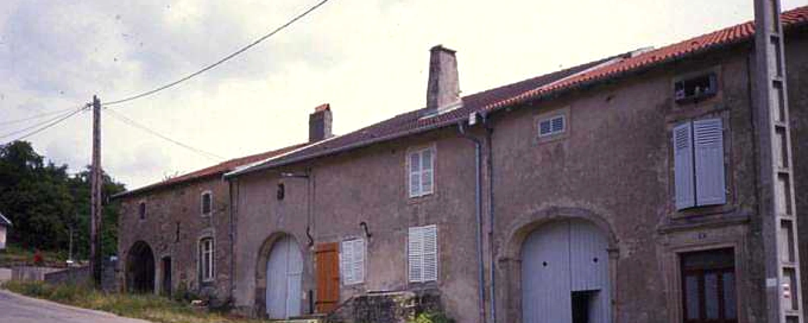 Vue de Saint-Baslemont, Vosges