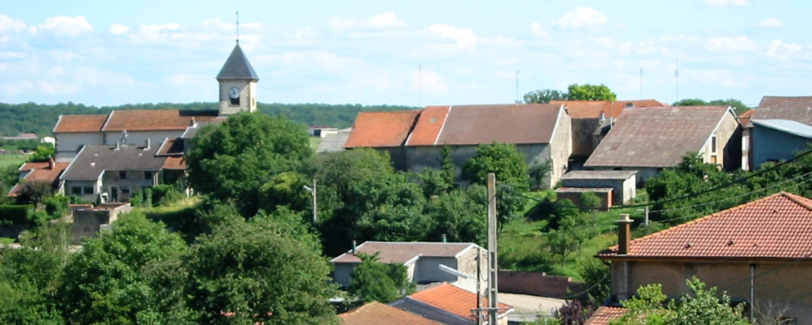 Vue de Saint-Genest, Vosges