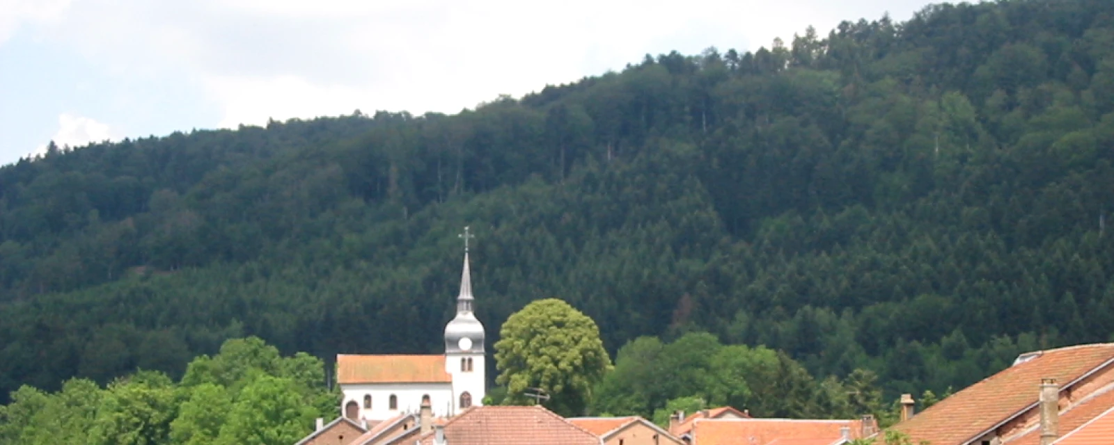 Vue de Saint-Jean-d'Ormont, Vosges