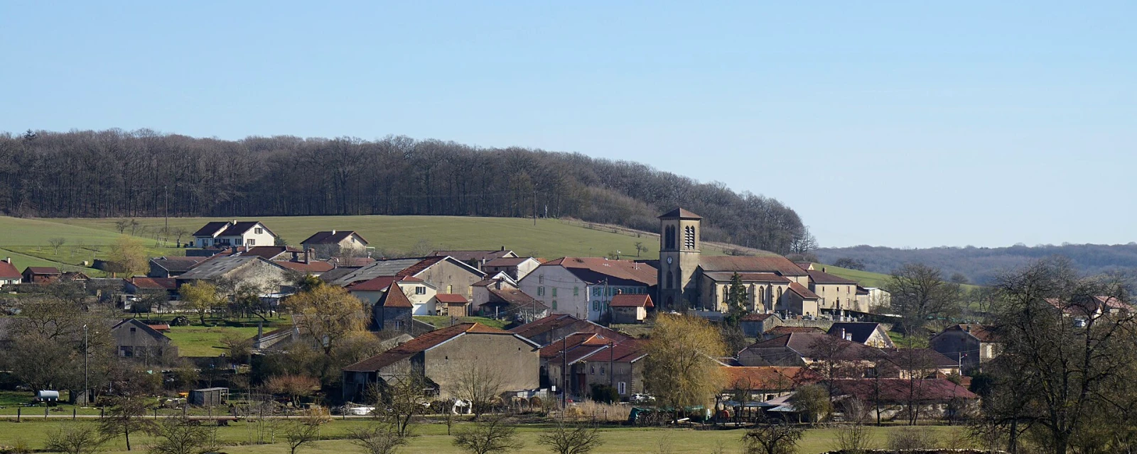 Vue de Saint-Menge, Vosges