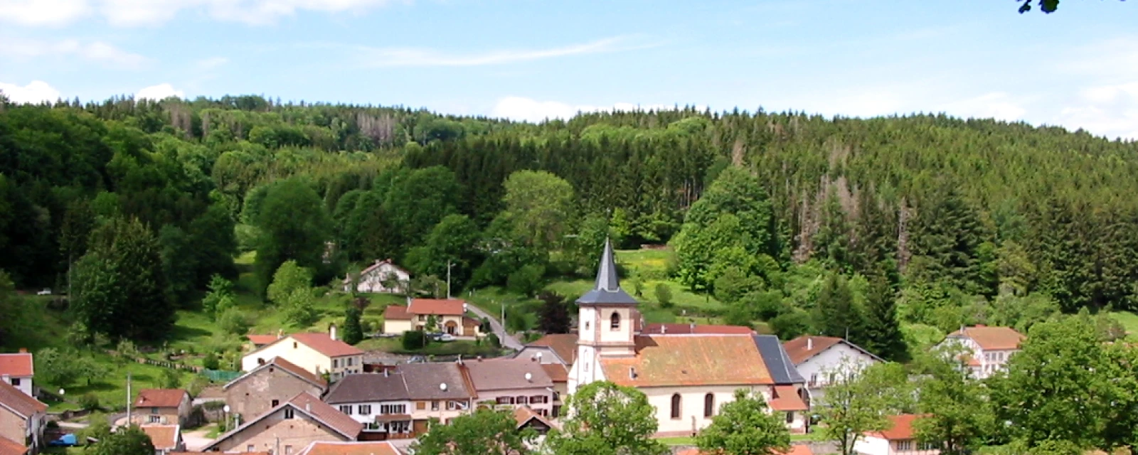 Vue de Saint-Stail, Vosges