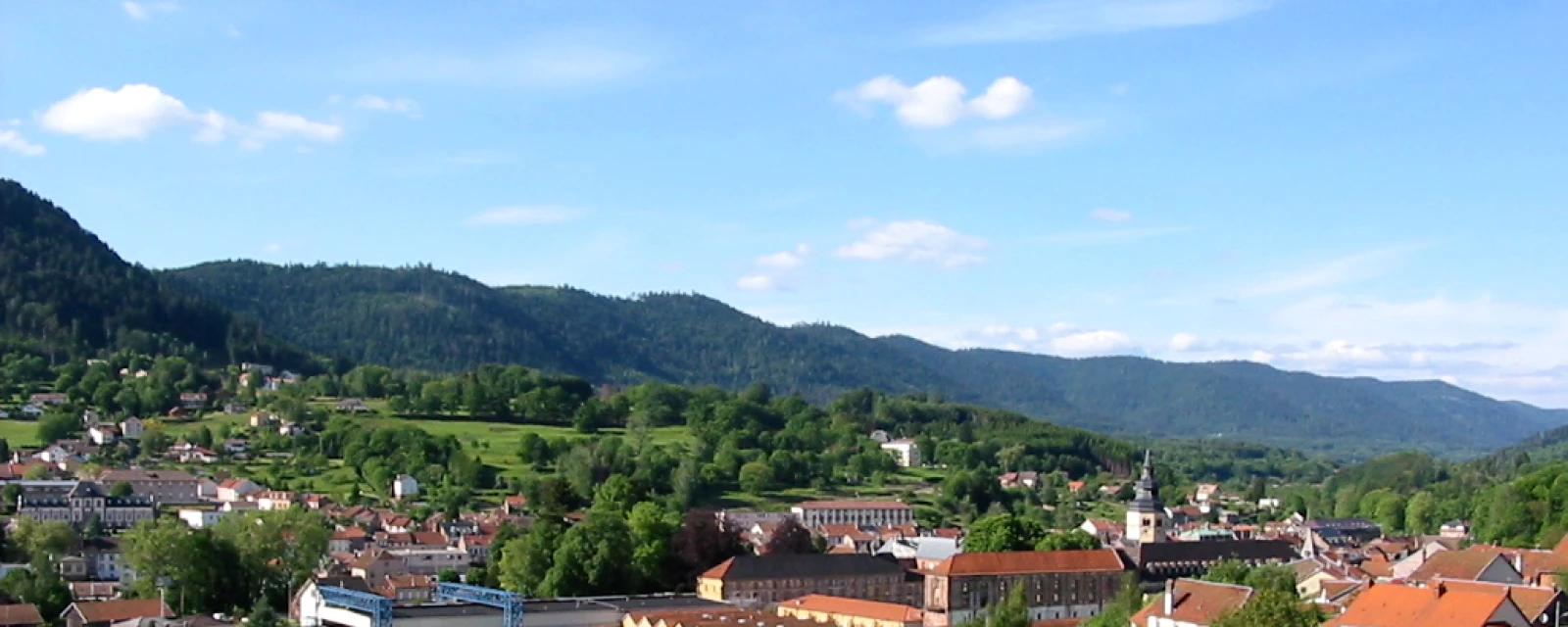 Vue de Senones, Vosges