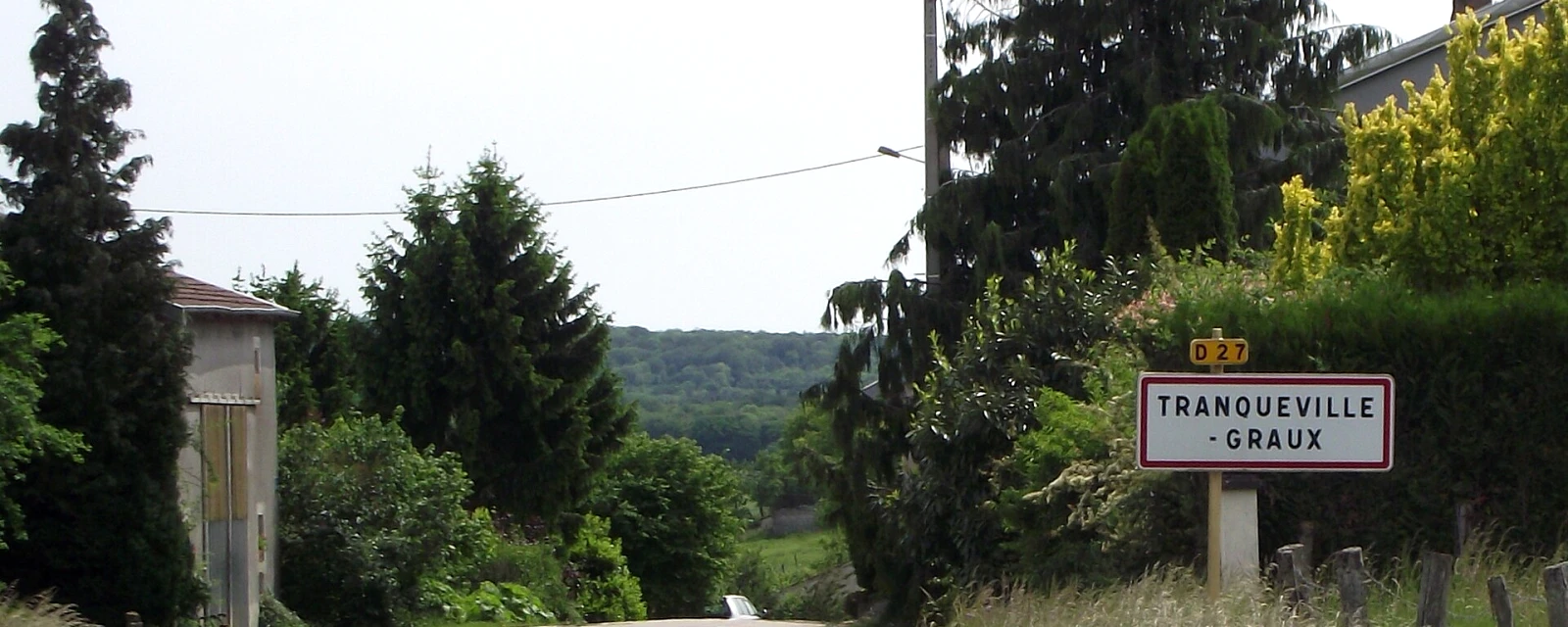 Vue de Tranqueville-Graux, Vosges