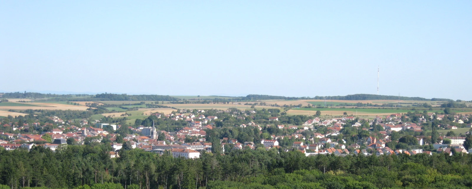 Vue de Vittel, Vosges