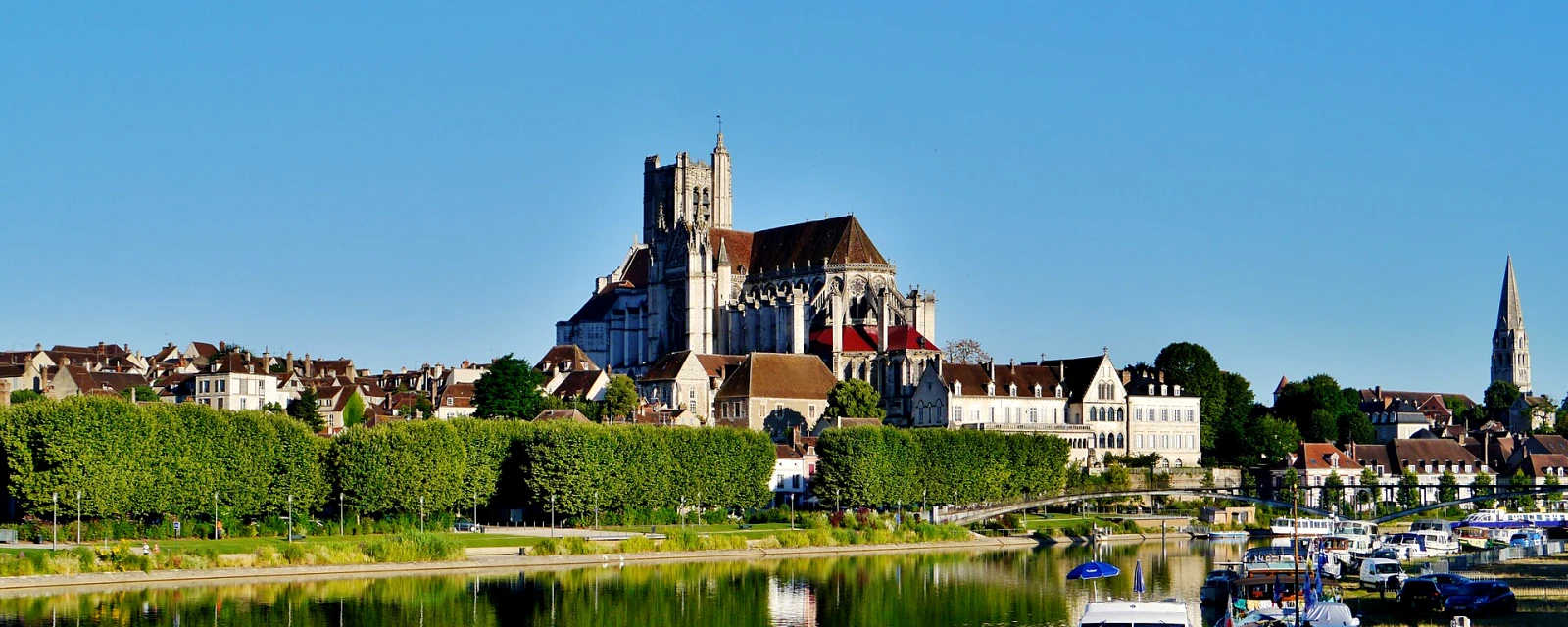 Vue de Auxerre, Yonne